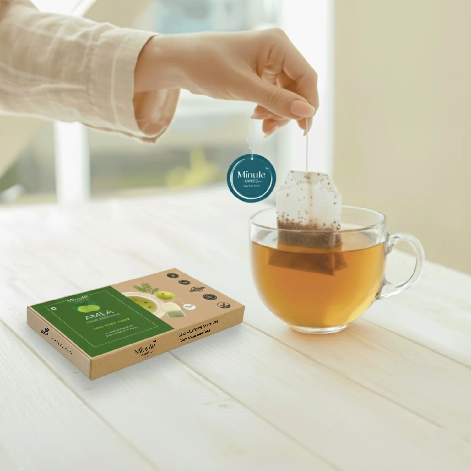 Minute Soups dip soup image highlighting the coupon offer