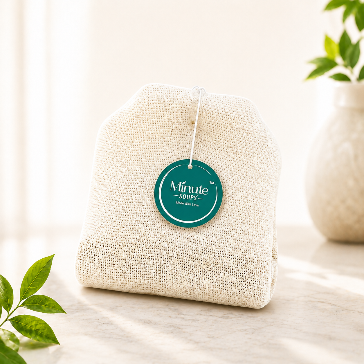 Minute Soups 100% Natural Cotton Filter Bag