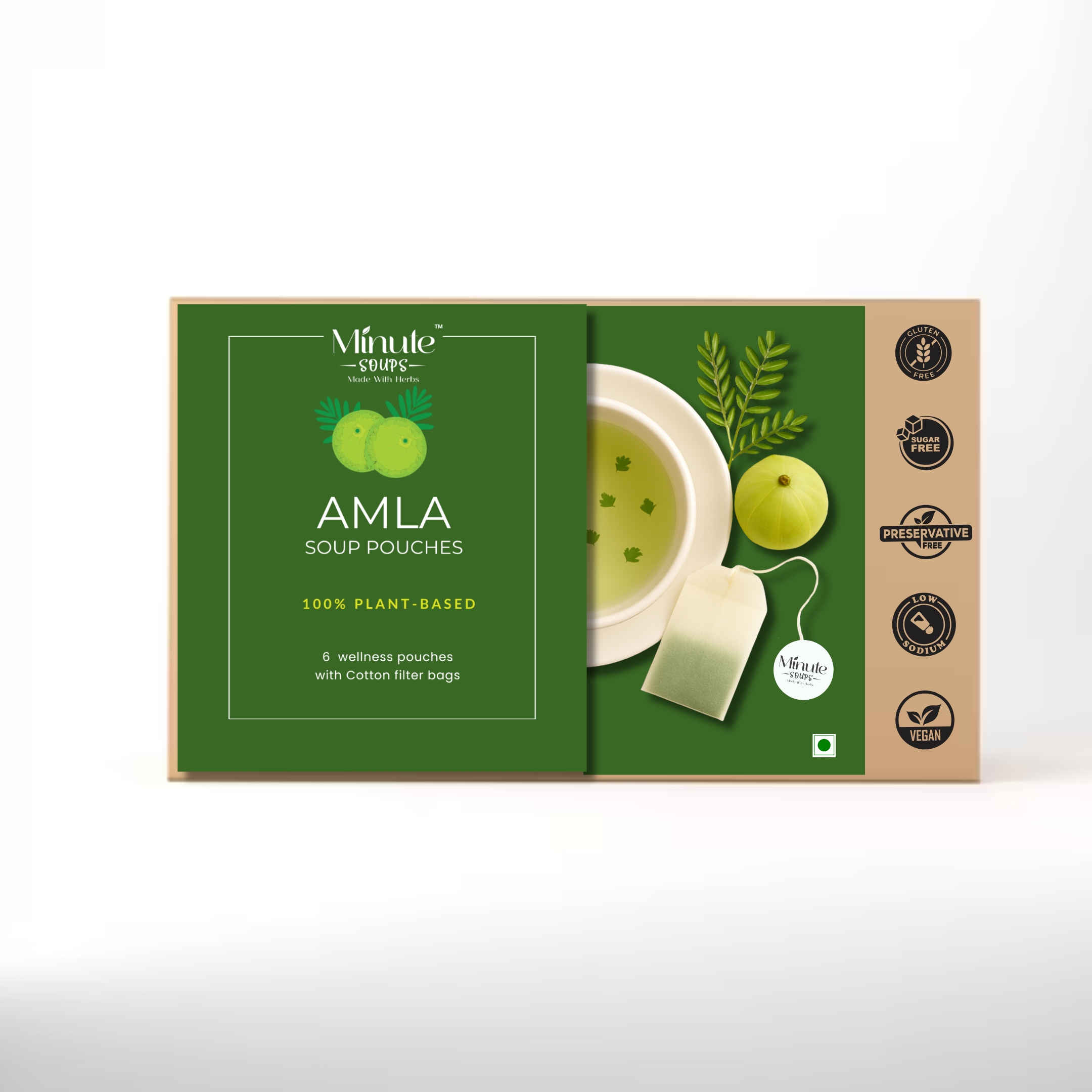 Amla Herbal Dip Soup