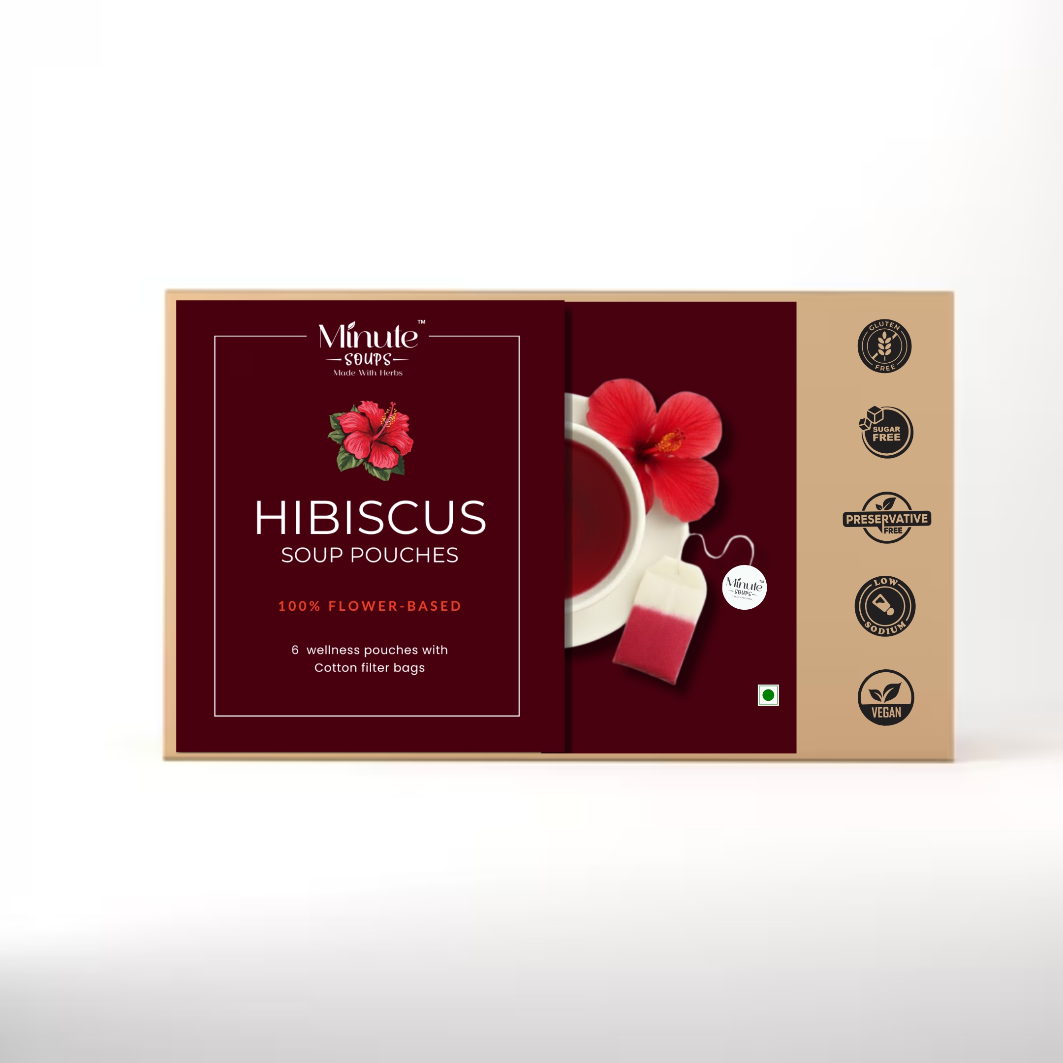 Hibiscus Flower Dip Soup