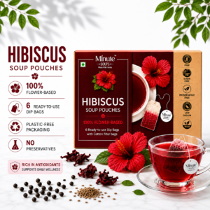 Minute Soups Organic Hibiscus Dip Soup Packets