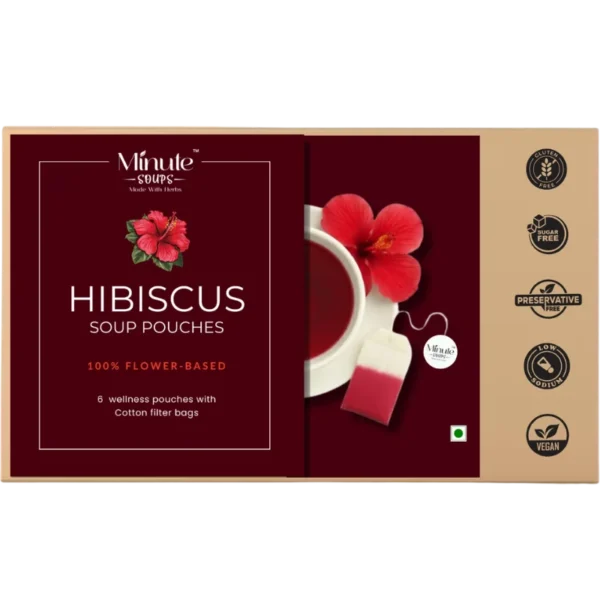 Hibiscus Flower Dip Soup