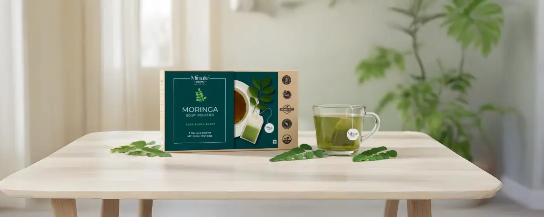 Minute Soups moringa blend hero image