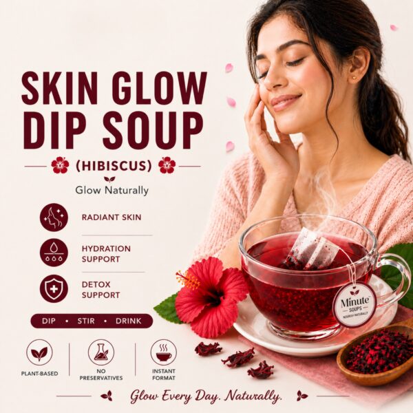 Minute Soups Organic Hibiscus Dip Soup Packets